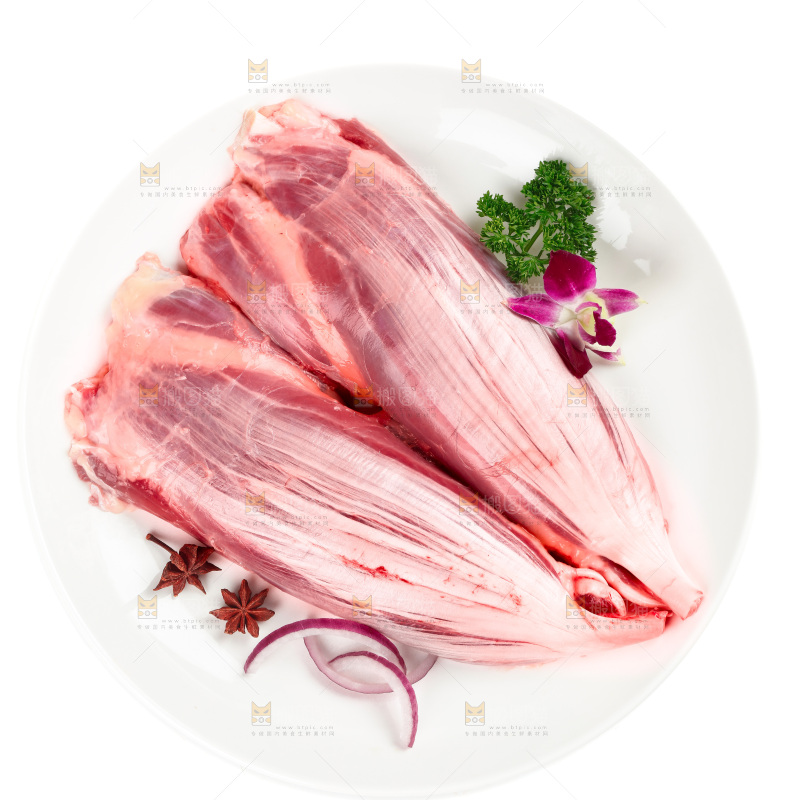 一盘牛腱子肉