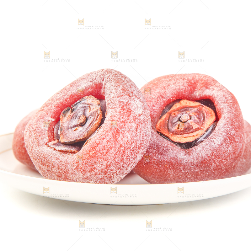 一盘广西恭城柿饼