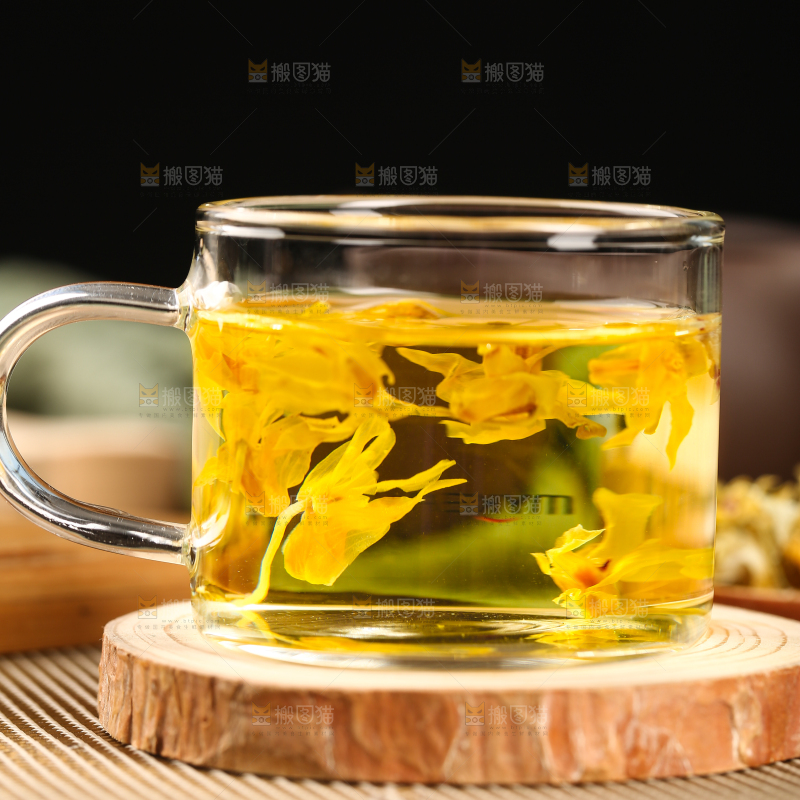 一杯石斛花茶