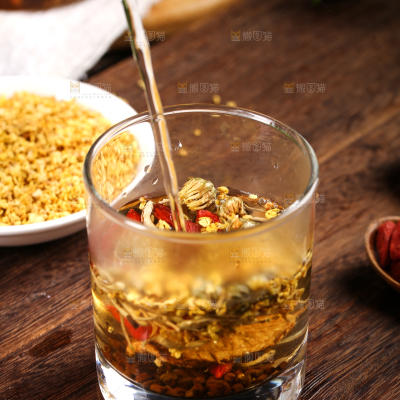 一杯花茶
