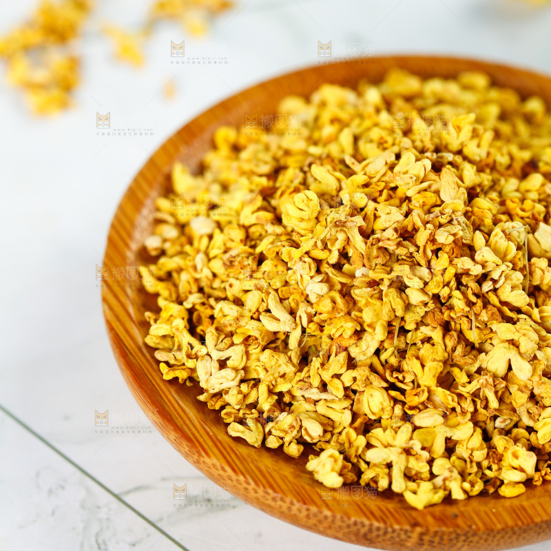一盘广西桂花茶