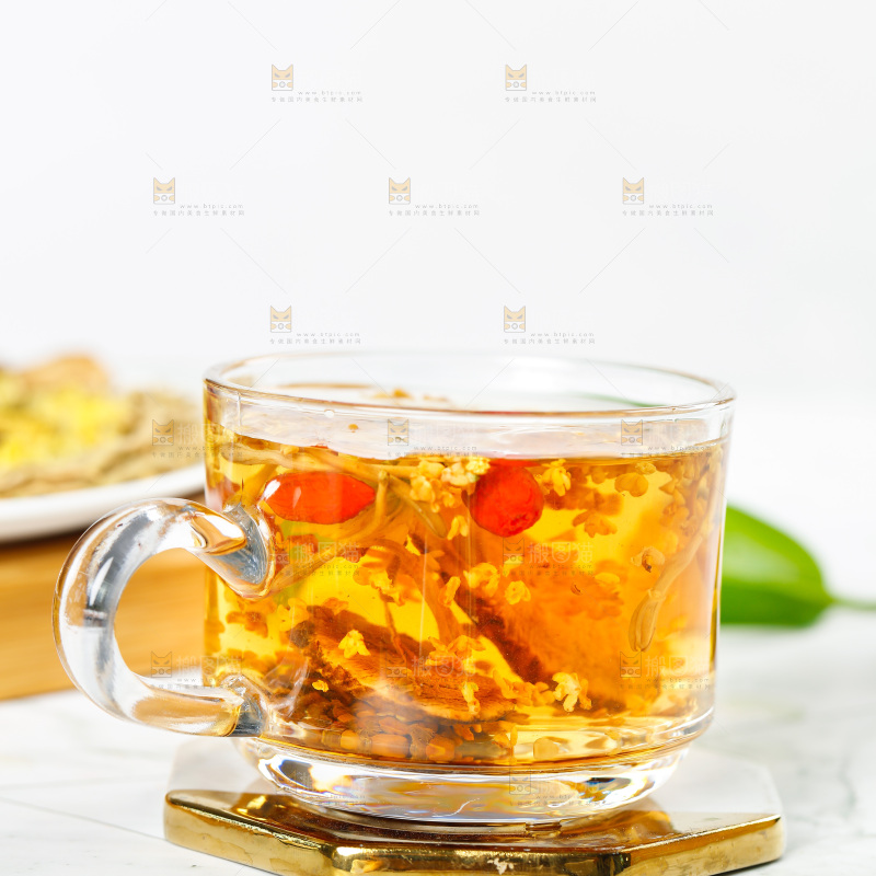 一杯菊花枸杞决明子茶