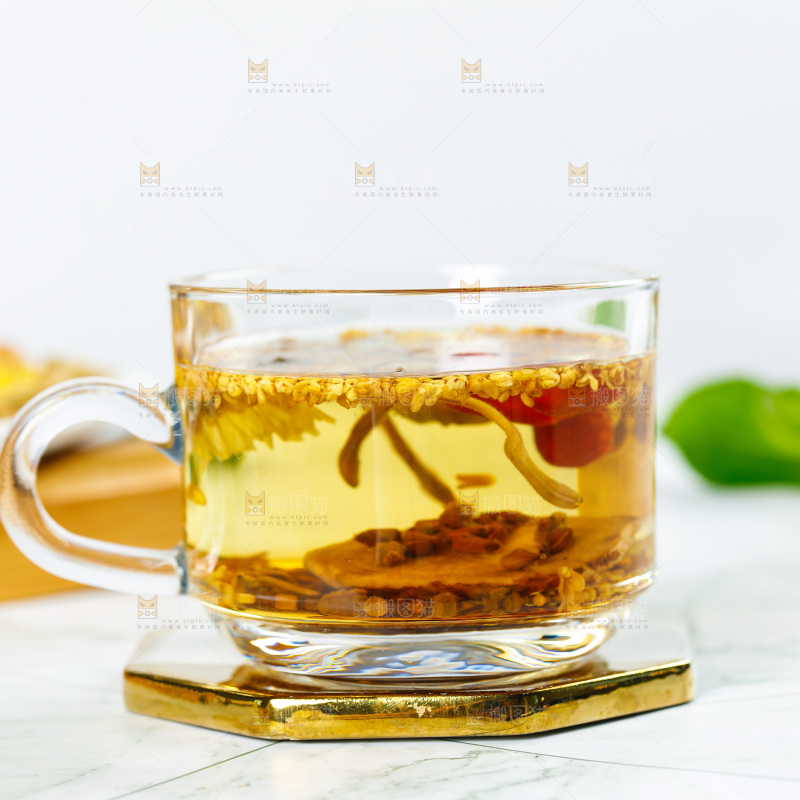一杯菊花决明子茶