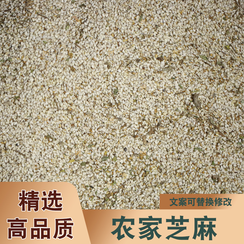 大片白芝麻