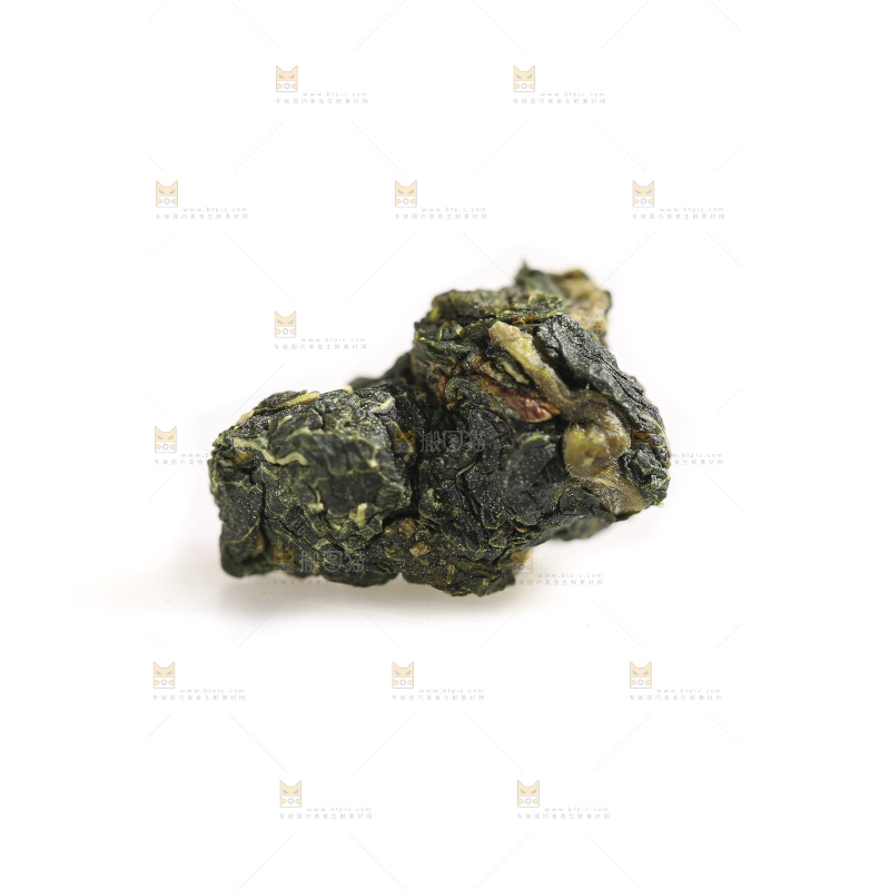 白底上的桑叶茶