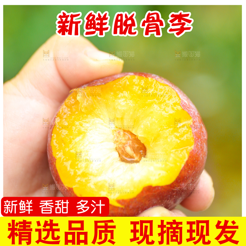 木底上放着红脱骨李