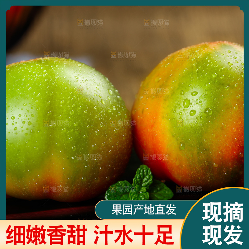 深底上的铁皮西红柿