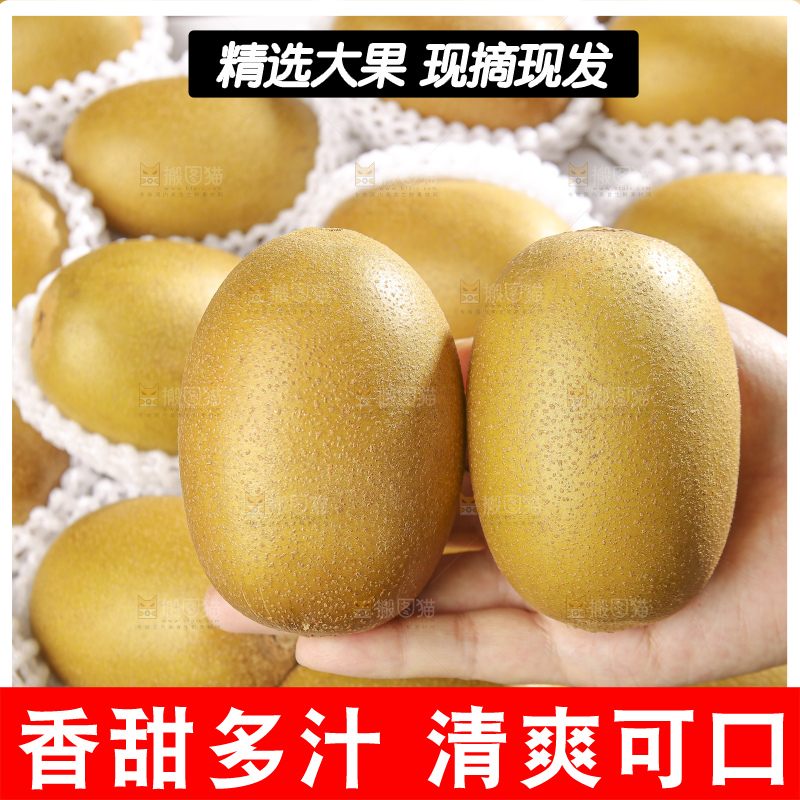 深底上放着佳沛奇异果
