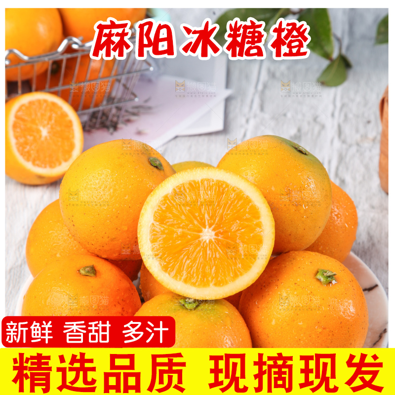 浅底上的麻阳冰糖橙