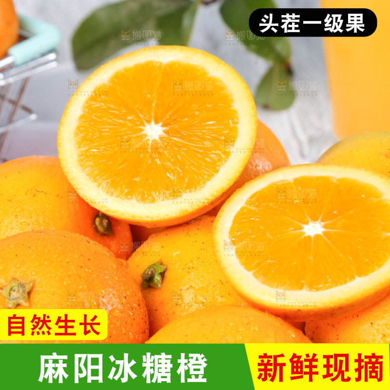 浅底上的麻阳冰糖橙