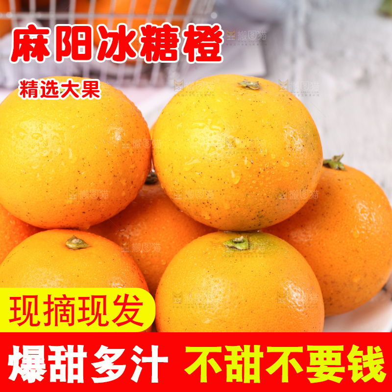 浅底上的麻阳冰糖橙