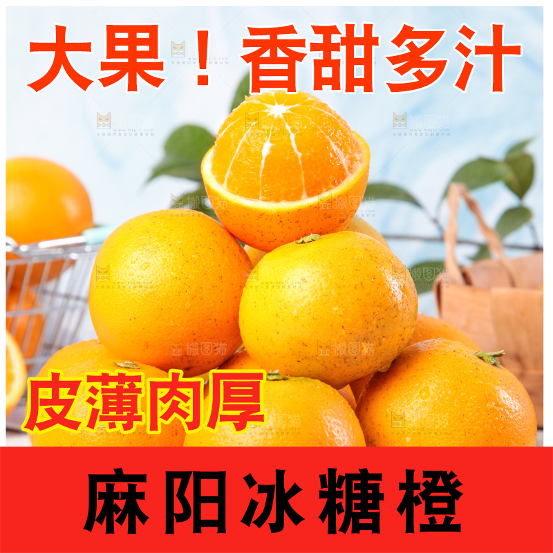 浅底上的麻阳冰糖橙