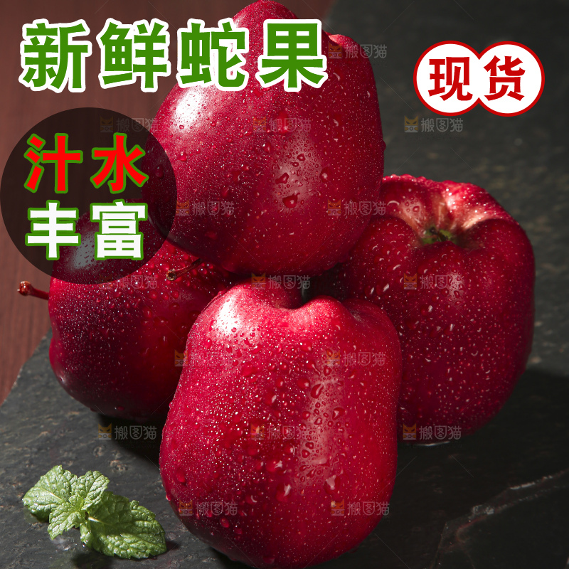 木底上的甘肃花牛苹果