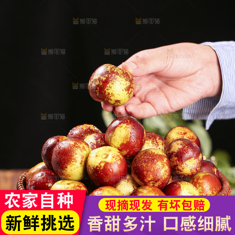 木底上的冬枣