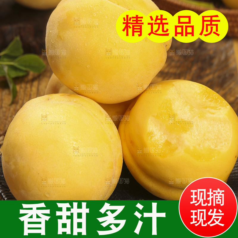 深底上的锦绣黄桃