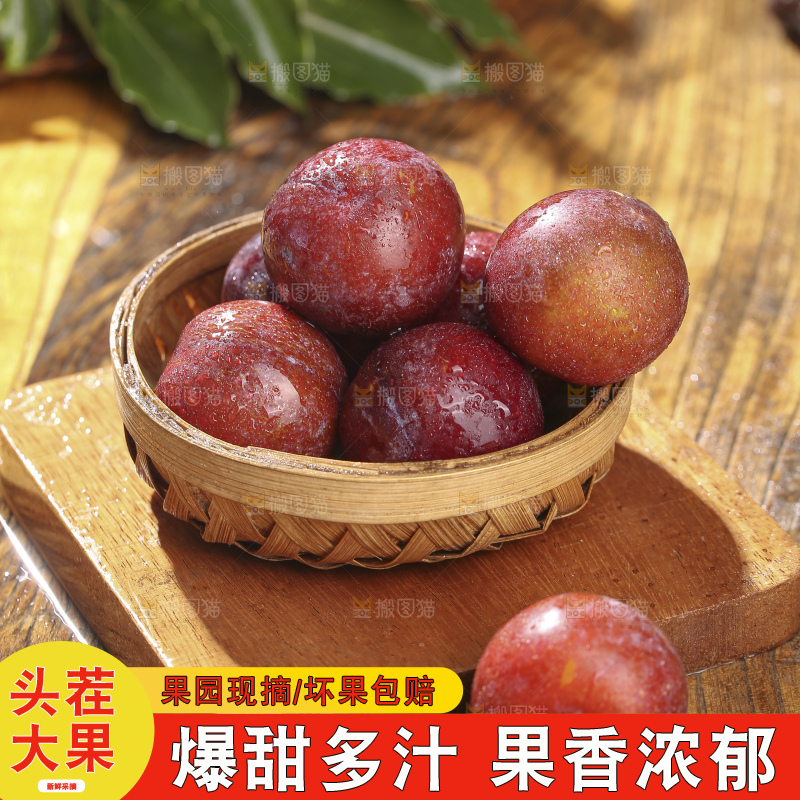 木底上的红脆李