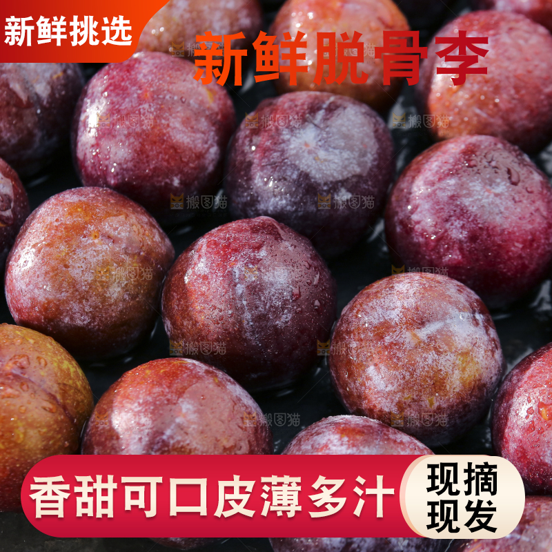 深底上放着脱骨李
