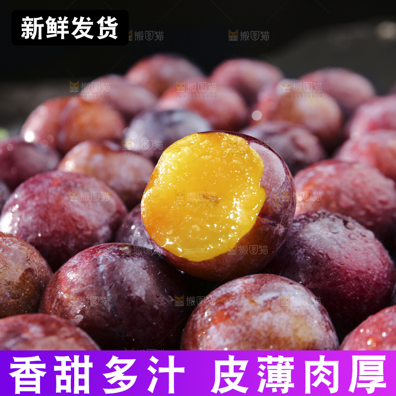 深底上放着脱骨李