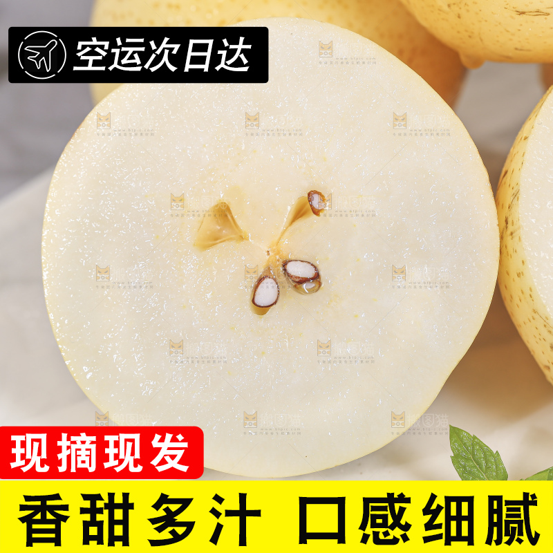 浅底上的皇冠梨