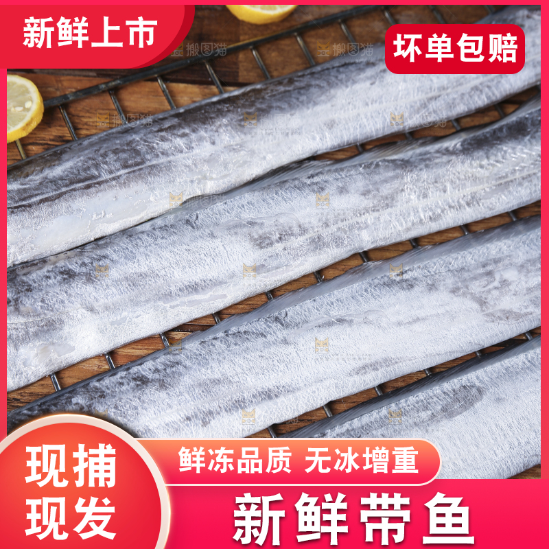 深底新鲜带鱼