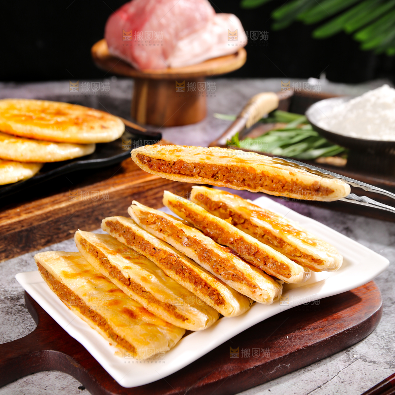 深底上的牛肉馅饼