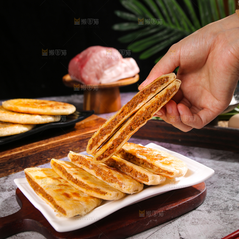 深底上的牛肉馅饼