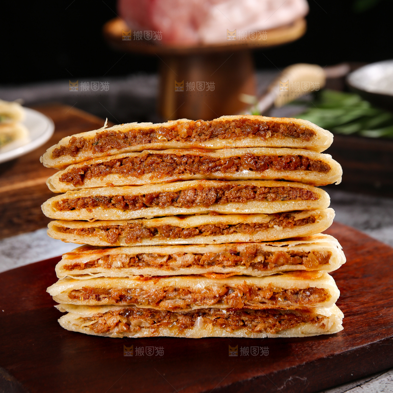 深底上的牛肉馅饼