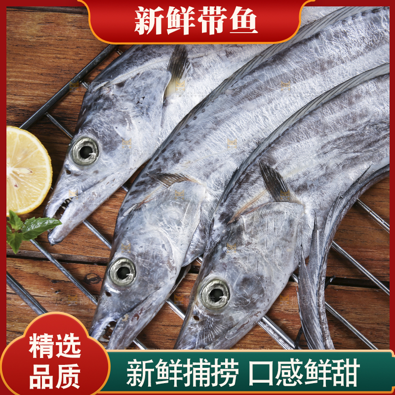 深底新鲜带鱼