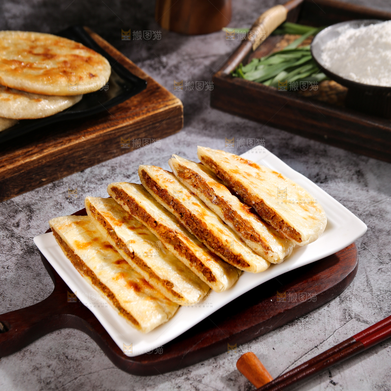 深底上的牛肉馅饼