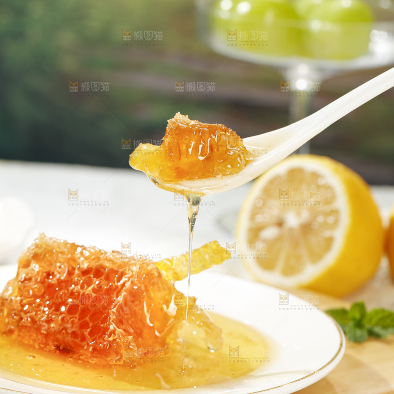 浅底上的蜂巢蜜