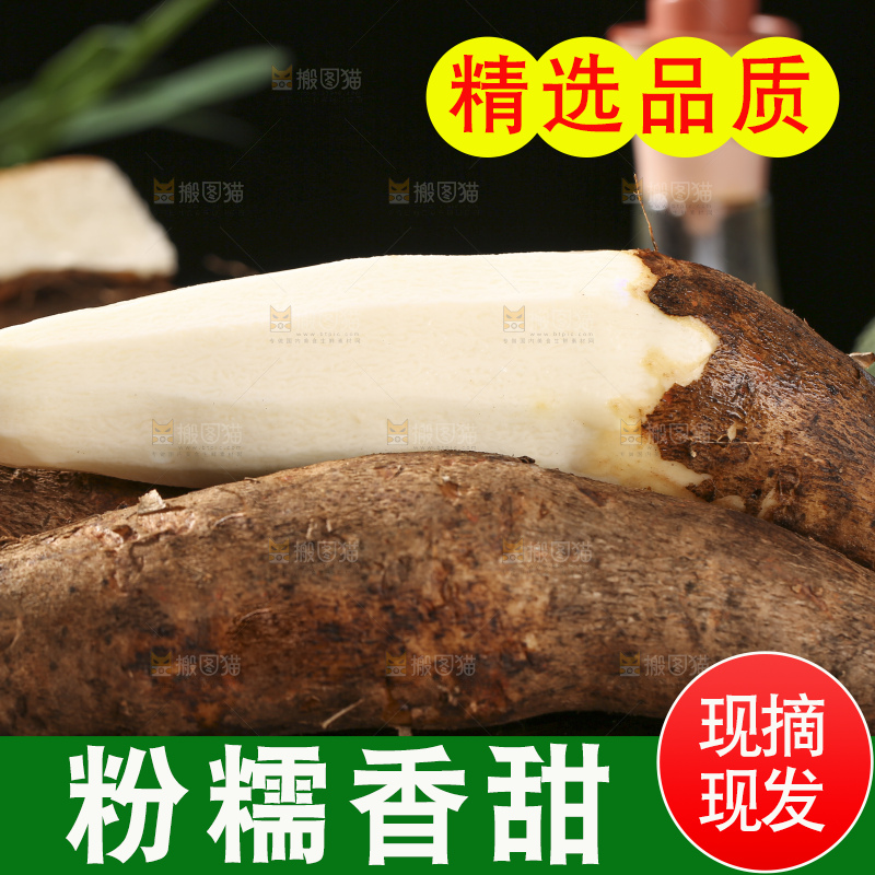 深底上放着灵芝山药