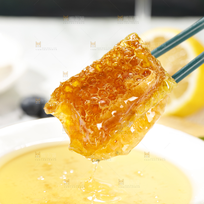 浅底上的蜂巢蜜