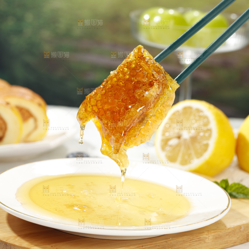 浅底上的蜂巢蜜