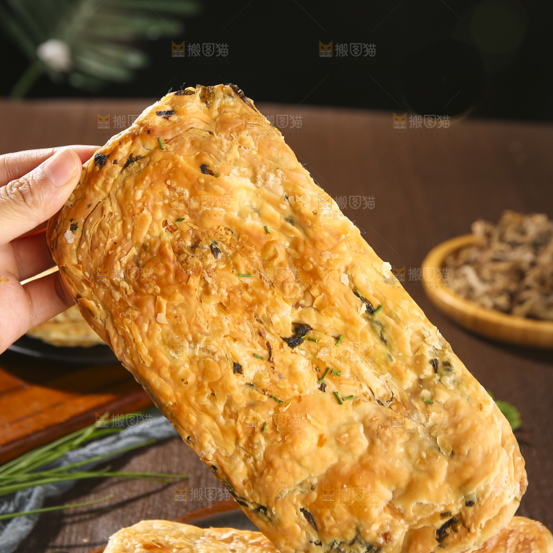 深底上的锅盔