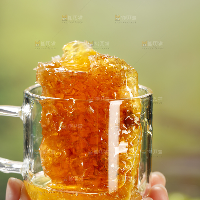 浅底上的蜂巢蜜