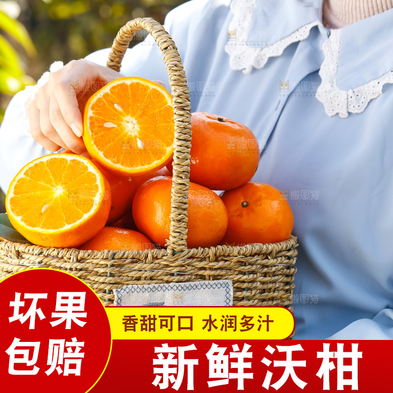 手里拿着沃柑