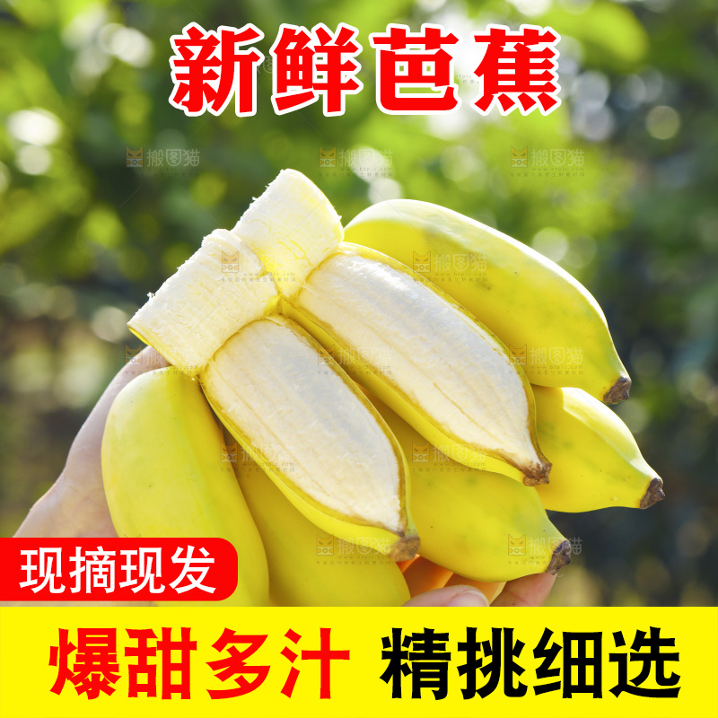 手里拿着广西芭蕉