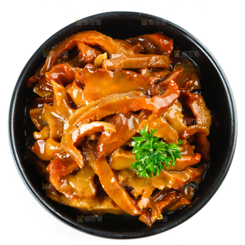 深底上的佛跳墙食材