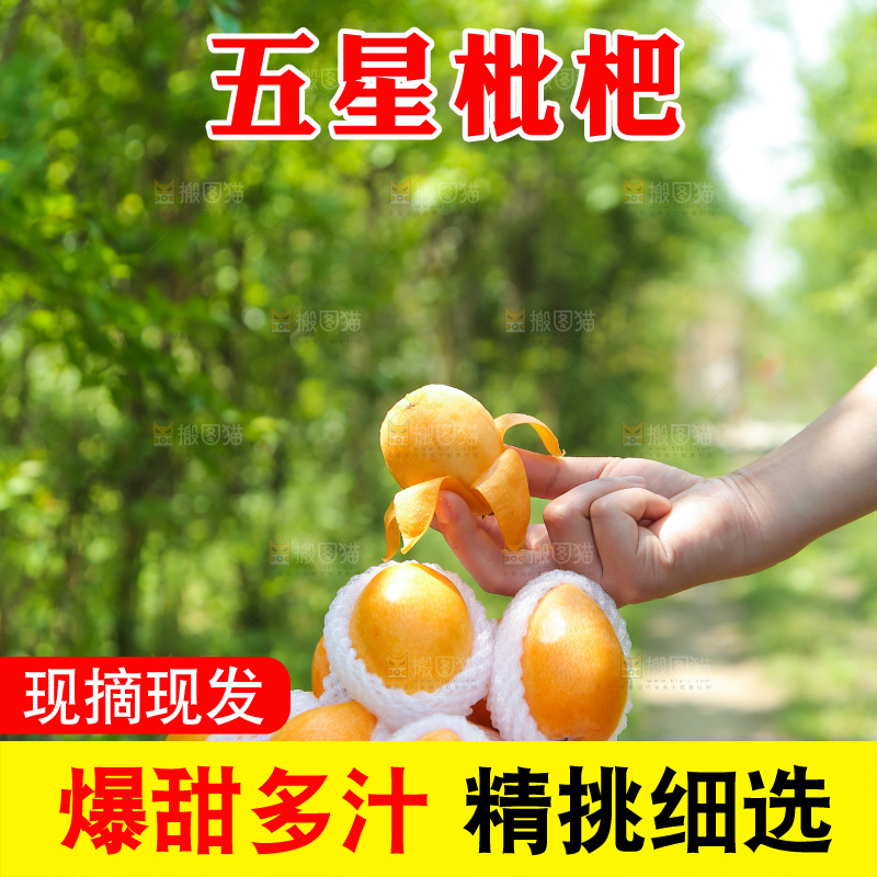 木底上放着一篮大枇杷