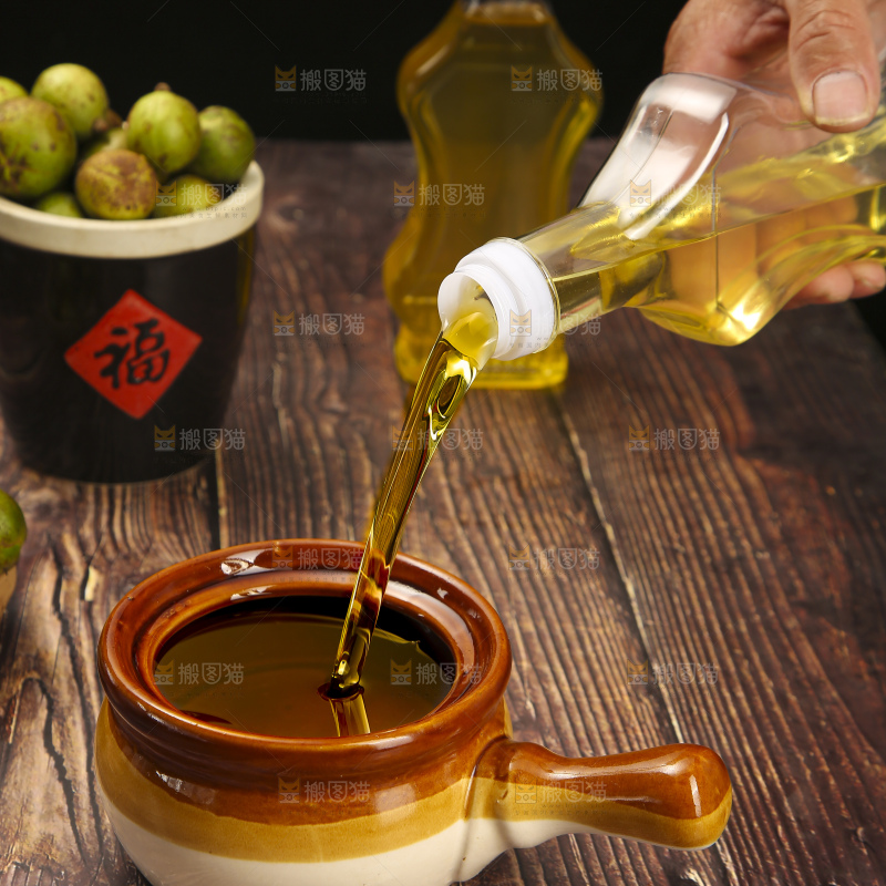 深底上的山茶油