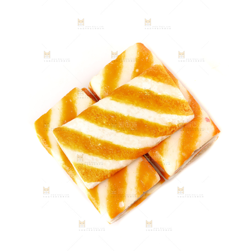 白底上的火锅丸子