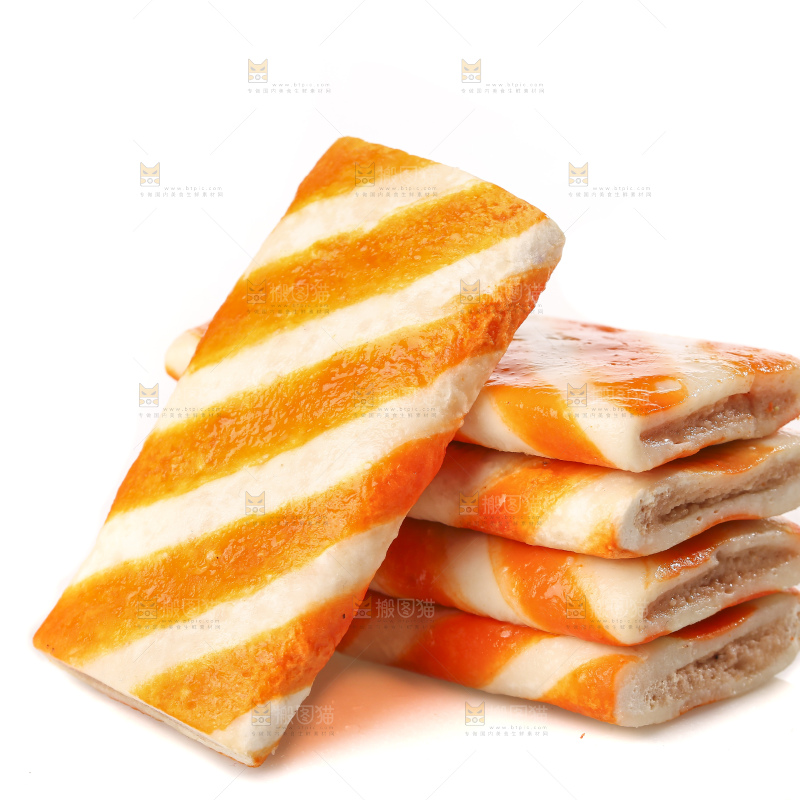 白底上的火锅丸子