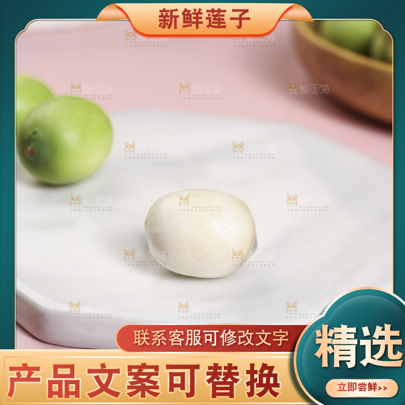 浅底上的莲子