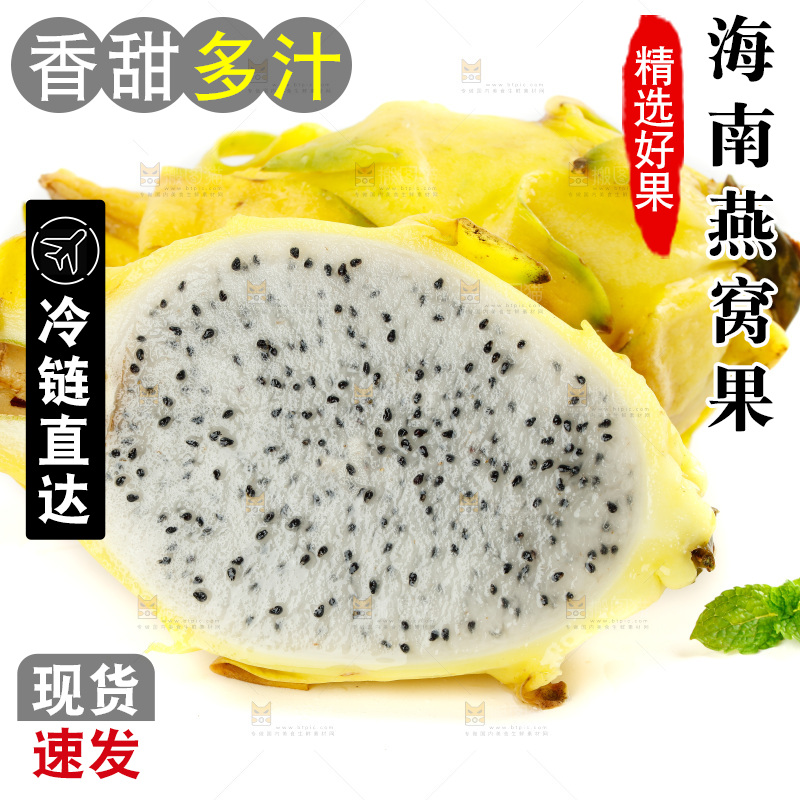 白底上的燕窝果