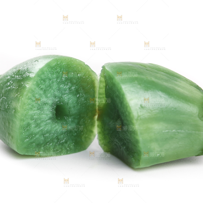 白底上的腊八蒜