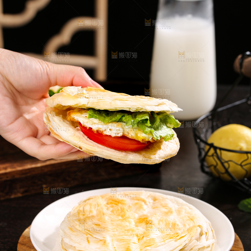 深底上的潼关肉夹馍