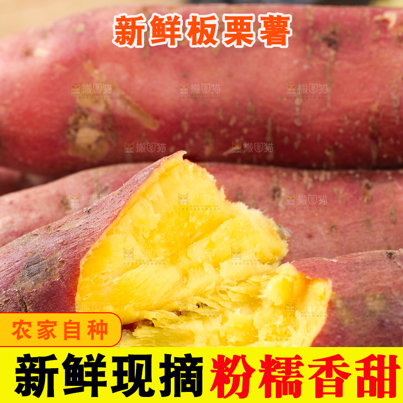 深底上的板栗红薯