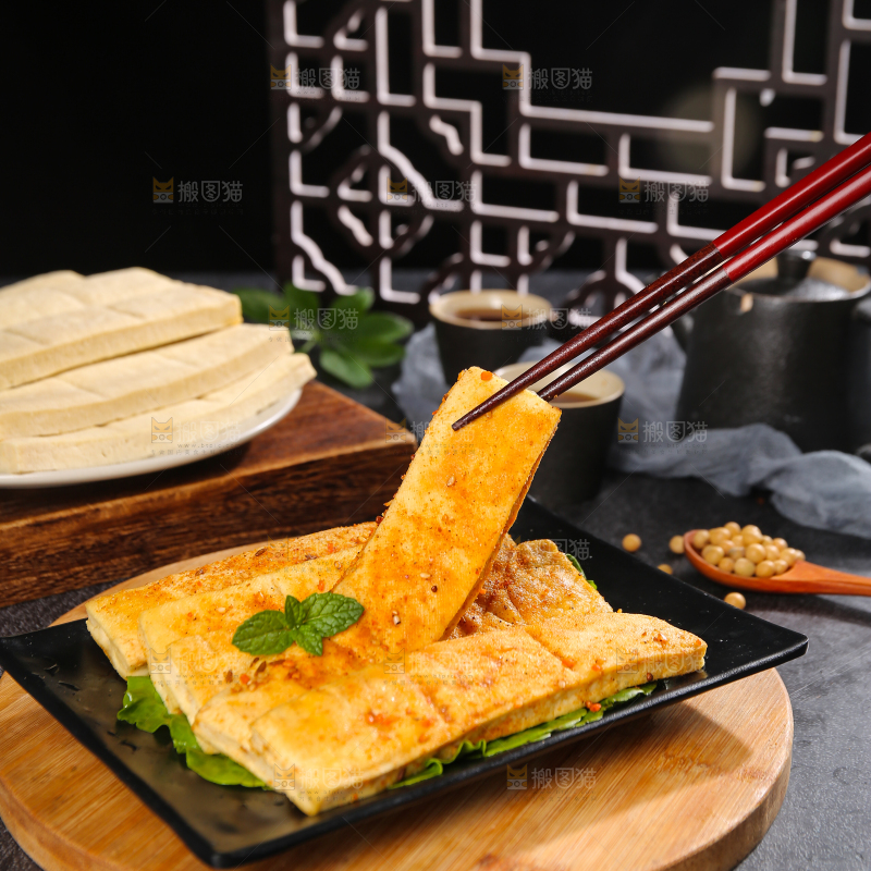 深底上的包浆豆腐