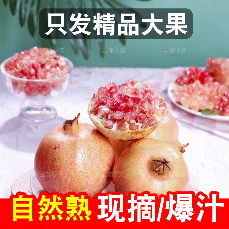浅底上的蒙自石榴