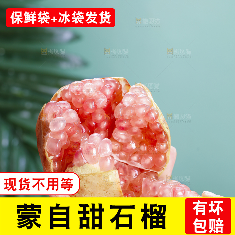 浅底上的蒙自石榴